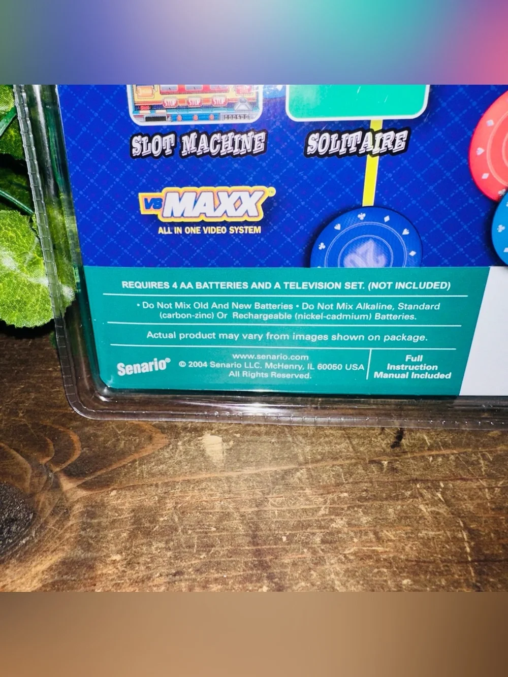 Y2K VS Maxx Casino 6 in 1 Plug and Play Senario TV Video Game